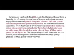 VBCD.3-8 DE-FL Sany Bagian Pompa Beton Katup Balance Adjustable untuk distribusi aliran yang optimal