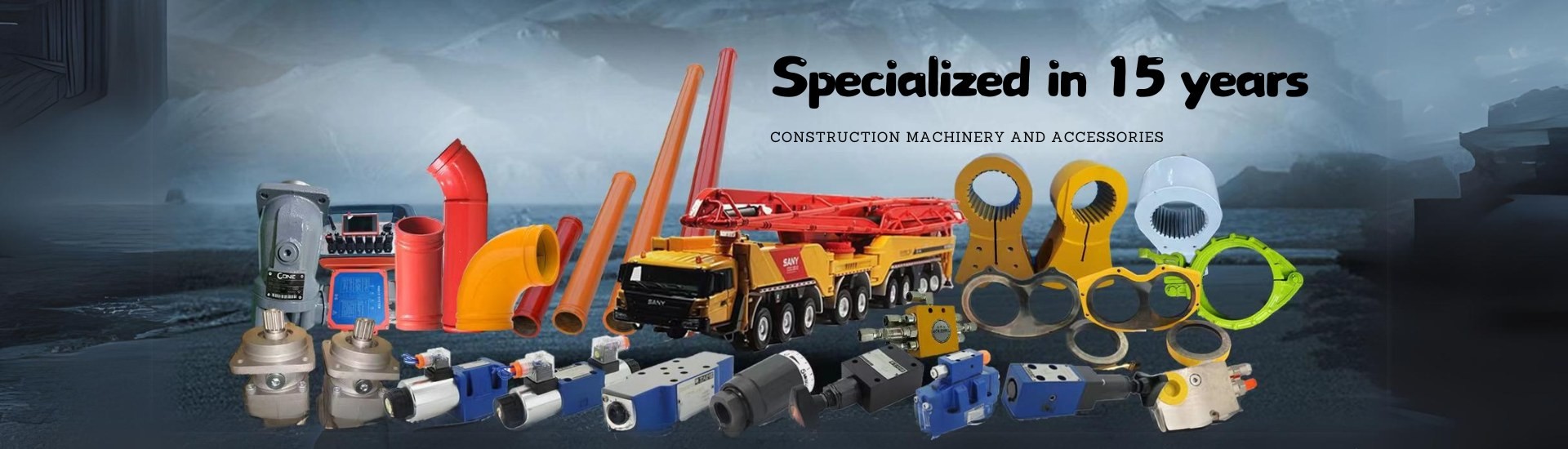 kualitas Suku Cadang Truk Pompa Beton pabrik